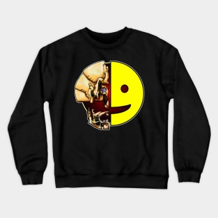 The Not Happy Face Crewneck Sweatshirt